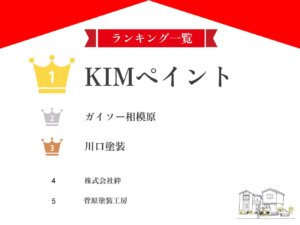 【2024年最新】相模原市のおすすめ外壁塗装業者ランキング5選！