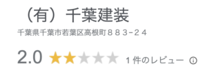 千葉建装(千葉市)の評判・口コミ【2024年最新】